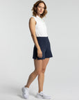 Back Spin Short - Sapphire Blue