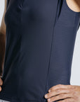 Volley Zip Sleeveless - Sapphire Blue
