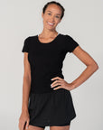 Bounce-It Short Sleeve - Black Beauty
