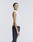 Volley Zip Sleeveless - White Lotus